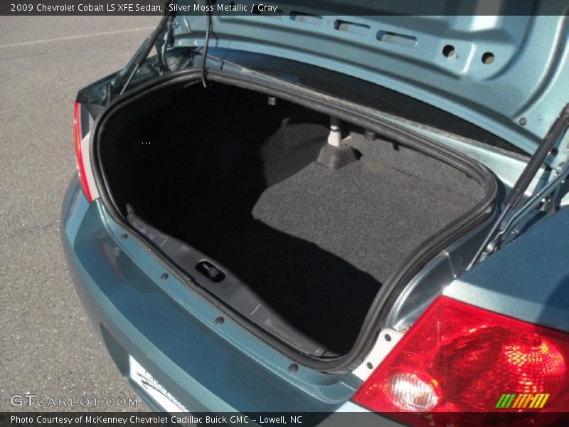  2009 Cobalt LS XFE Sedan Trunk