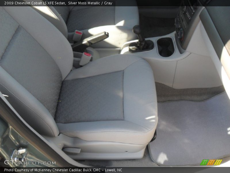 Silver Moss Metallic / Gray 2009 Chevrolet Cobalt LS XFE Sedan