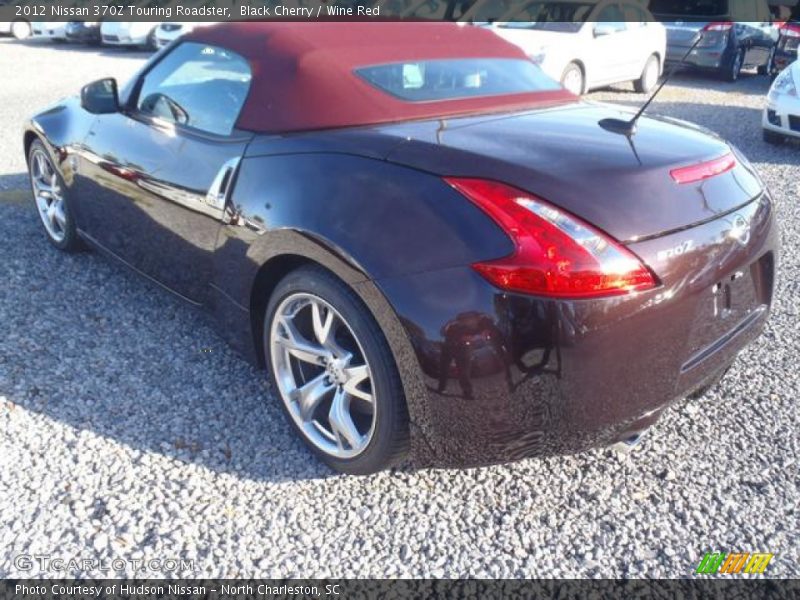 Black Cherry / Wine Red 2012 Nissan 370Z Touring Roadster