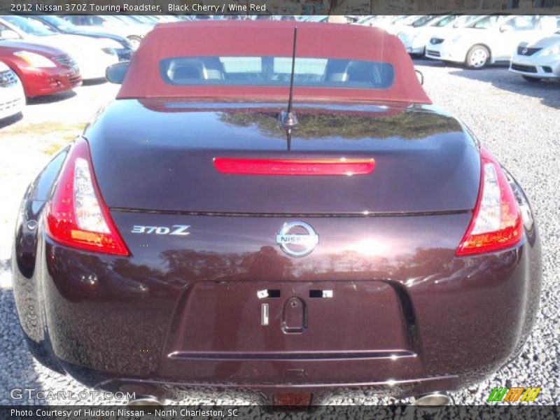 Black Cherry / Wine Red 2012 Nissan 370Z Touring Roadster