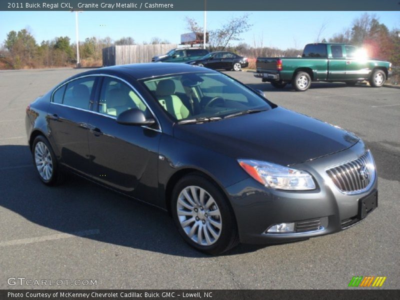 Granite Gray Metallic / Cashmere 2011 Buick Regal CXL