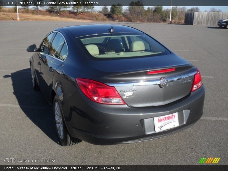 Granite Gray Metallic / Cashmere 2011 Buick Regal CXL