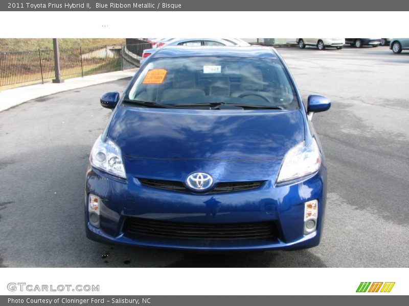 Blue Ribbon Metallic / Bisque 2011 Toyota Prius Hybrid II