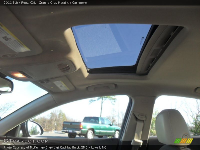 Granite Gray Metallic / Cashmere 2011 Buick Regal CXL