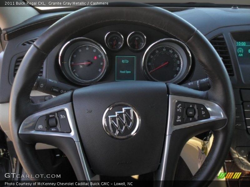  2011 Regal CXL Steering Wheel
