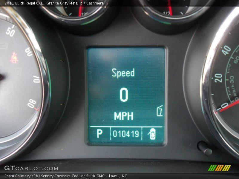 Granite Gray Metallic / Cashmere 2011 Buick Regal CXL
