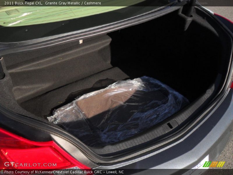  2011 Regal CXL Trunk