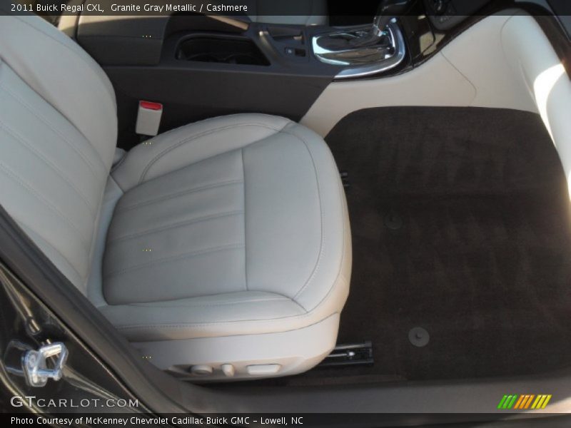 Granite Gray Metallic / Cashmere 2011 Buick Regal CXL