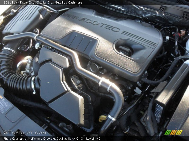  2011 Regal CXL Engine - 2.4 Liter SIDI DOHC 16-Valve VVT ECOTEC 4 Cylinder