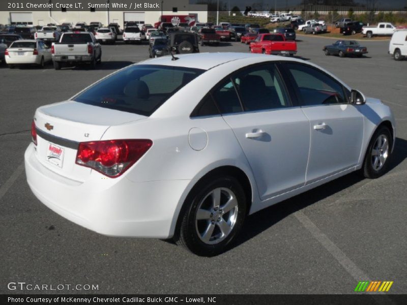 Summit White / Jet Black 2011 Chevrolet Cruze LT