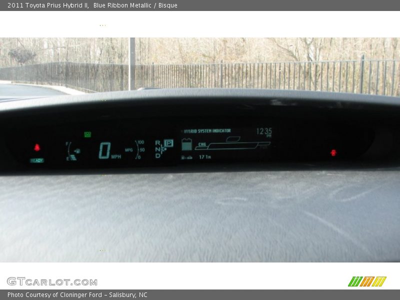 Blue Ribbon Metallic / Bisque 2011 Toyota Prius Hybrid II