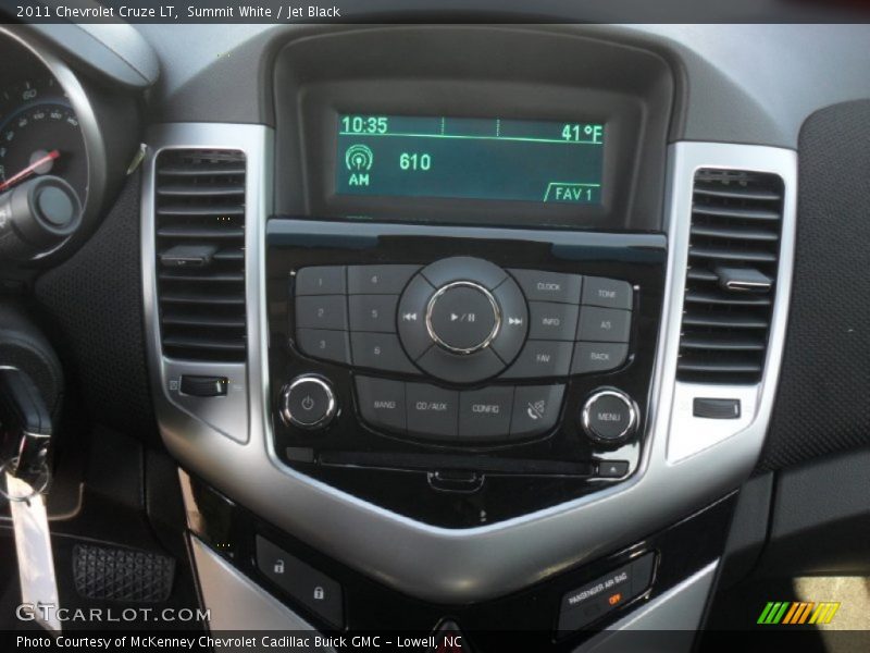 Summit White / Jet Black 2011 Chevrolet Cruze LT