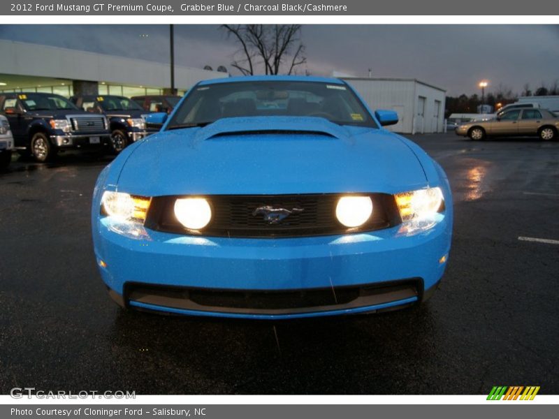  2012 Mustang GT Premium Coupe Grabber Blue