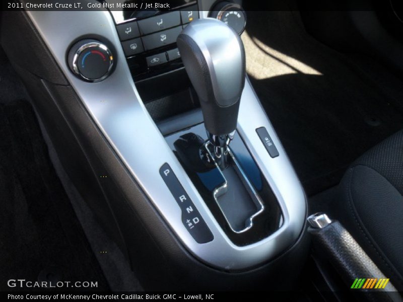 Gold Mist Metallic / Jet Black 2011 Chevrolet Cruze LT