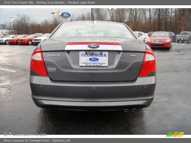 Sterling Grey Metallic / Medium Light Stone 2012 Ford Fusion SEL