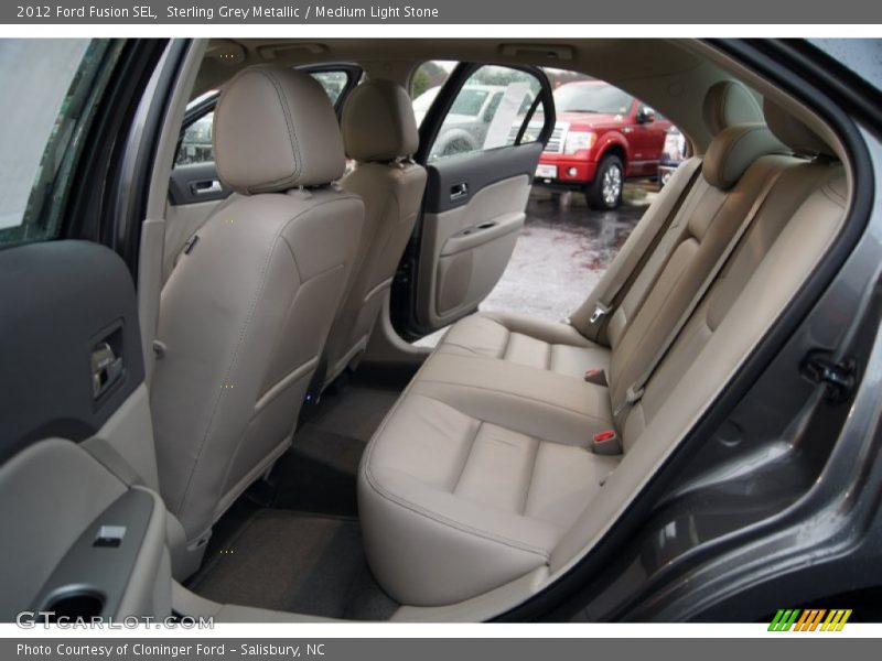 Sterling Grey Metallic / Medium Light Stone 2012 Ford Fusion SEL