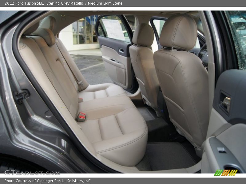 Sterling Grey Metallic / Medium Light Stone 2012 Ford Fusion SEL
