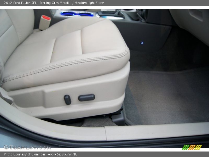 Sterling Grey Metallic / Medium Light Stone 2012 Ford Fusion SEL