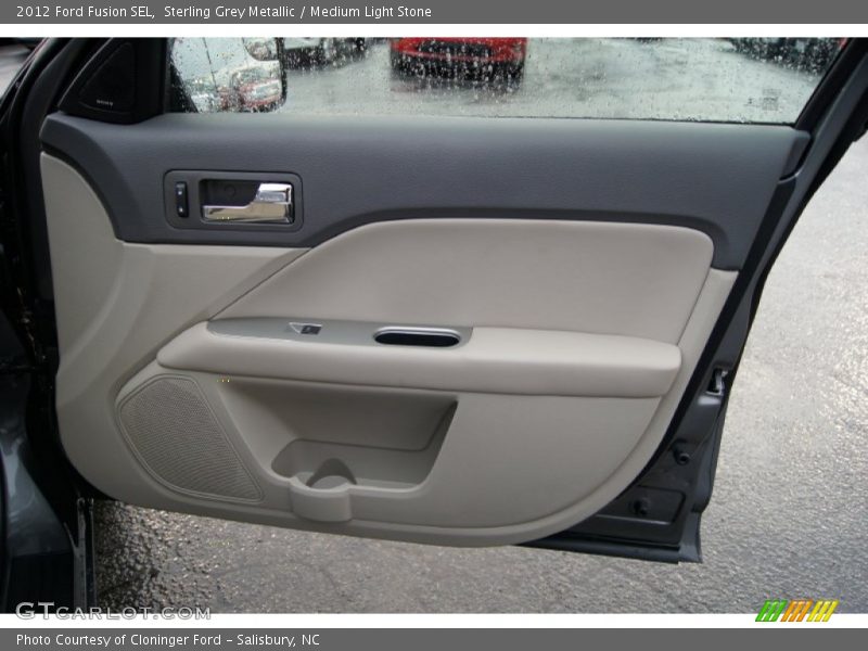 Sterling Grey Metallic / Medium Light Stone 2012 Ford Fusion SEL