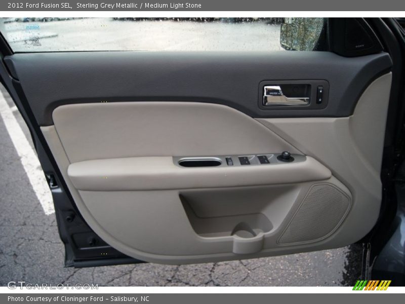 Sterling Grey Metallic / Medium Light Stone 2012 Ford Fusion SEL