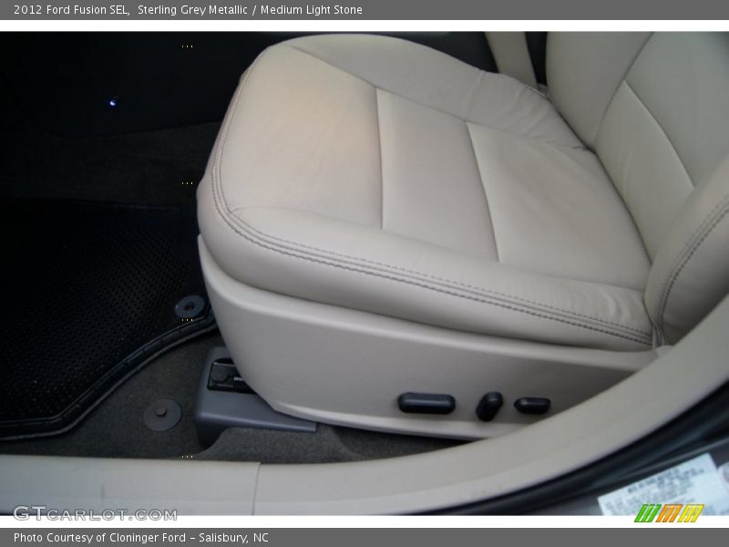 Sterling Grey Metallic / Medium Light Stone 2012 Ford Fusion SEL