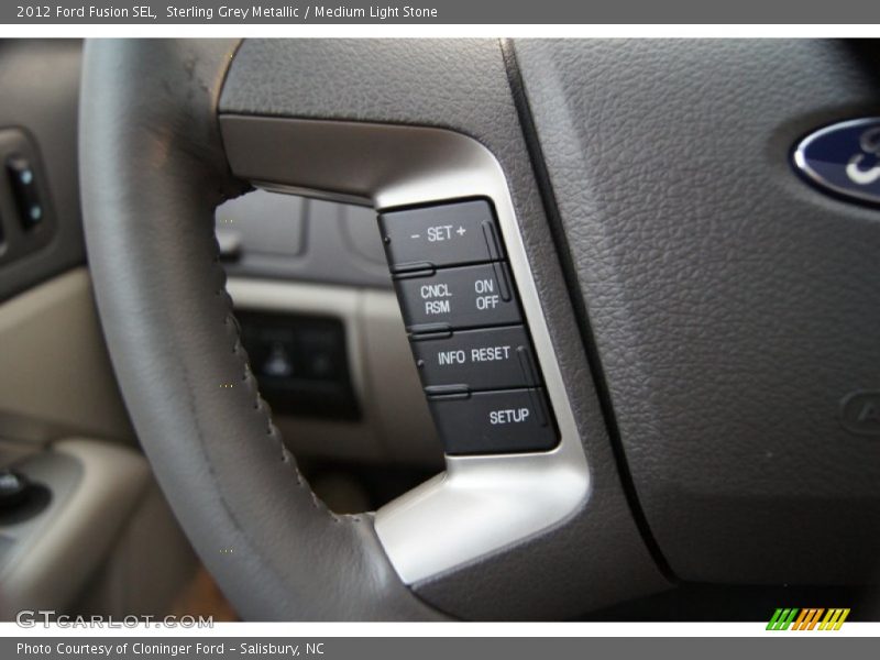 Sterling Grey Metallic / Medium Light Stone 2012 Ford Fusion SEL