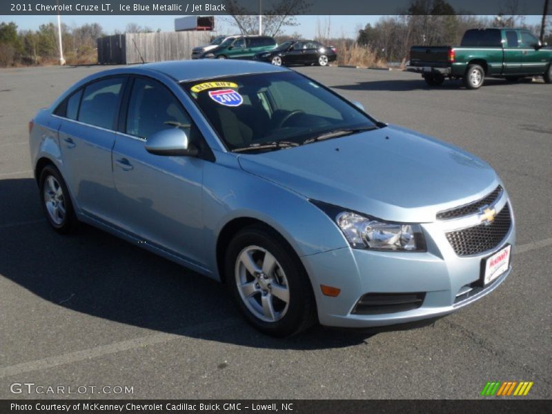 Ice Blue Metallic / Jet Black 2011 Chevrolet Cruze LT