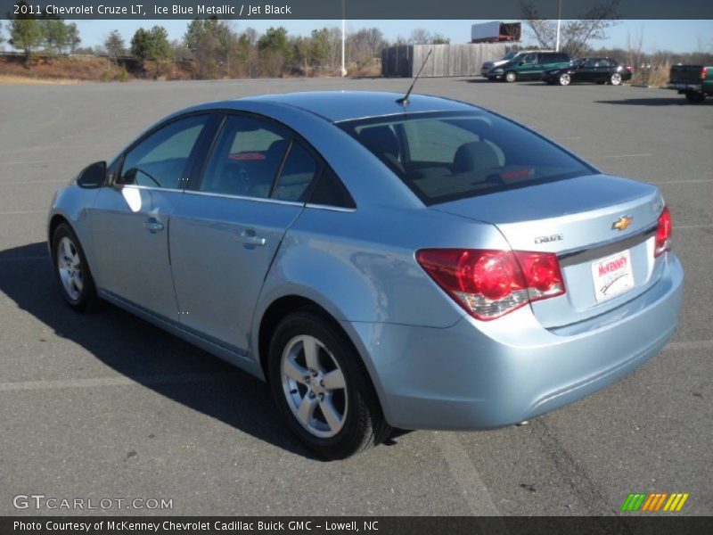 Ice Blue Metallic / Jet Black 2011 Chevrolet Cruze LT