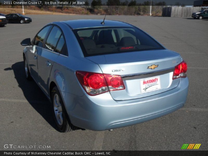 Ice Blue Metallic / Jet Black 2011 Chevrolet Cruze LT