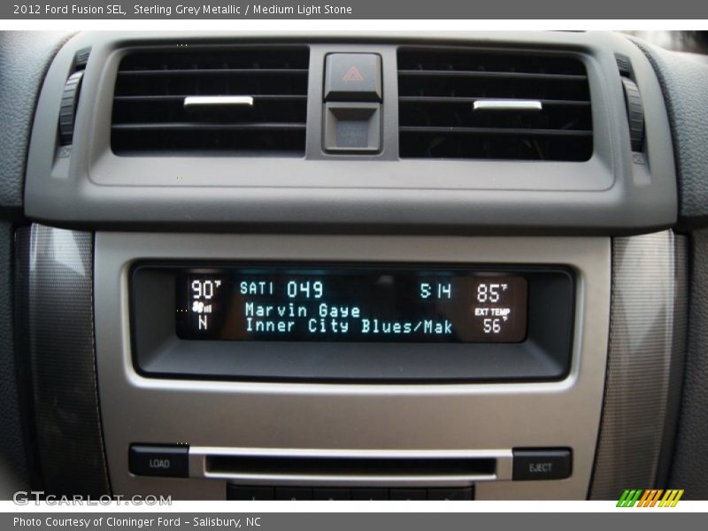 Sterling Grey Metallic / Medium Light Stone 2012 Ford Fusion SEL