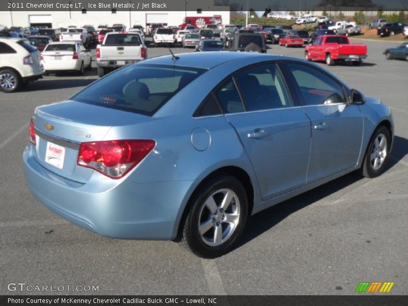 Ice Blue Metallic / Jet Black 2011 Chevrolet Cruze LT