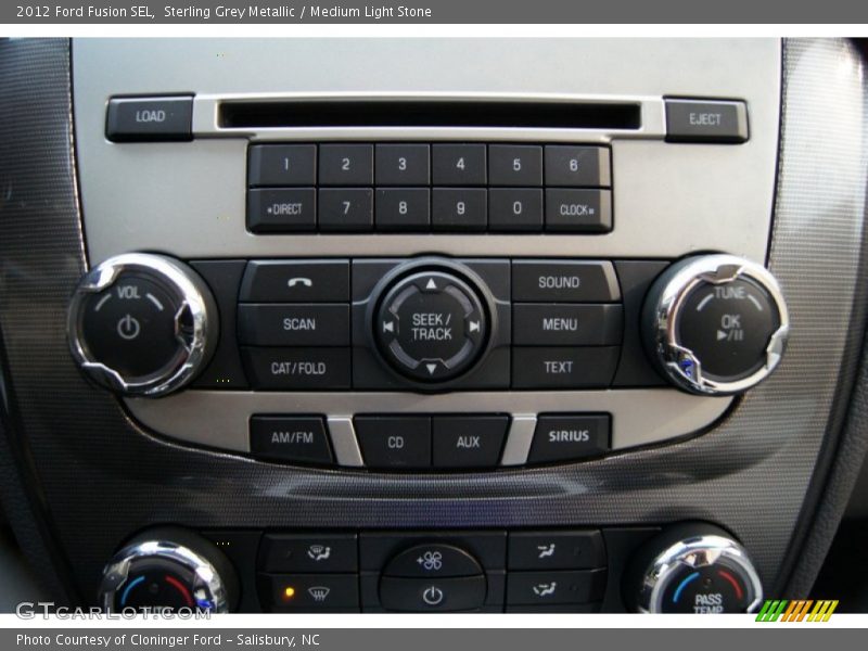 Sterling Grey Metallic / Medium Light Stone 2012 Ford Fusion SEL
