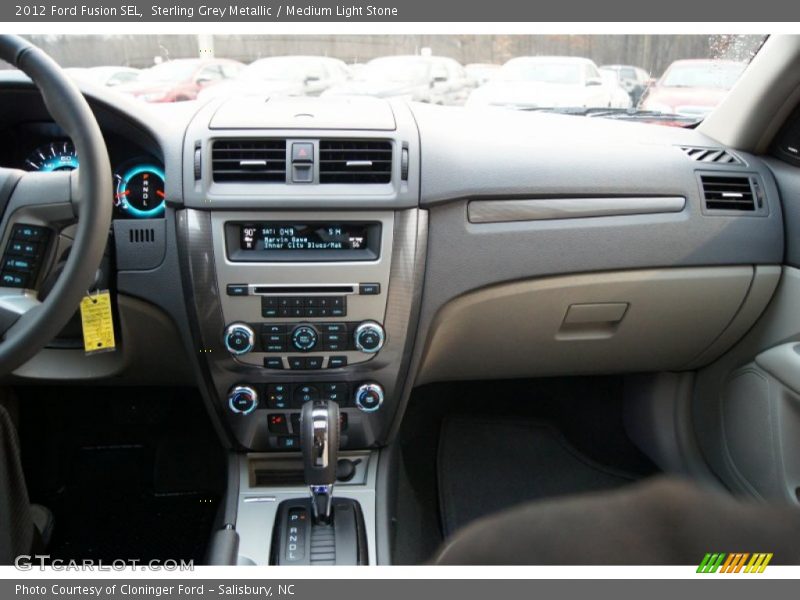 Sterling Grey Metallic / Medium Light Stone 2012 Ford Fusion SEL
