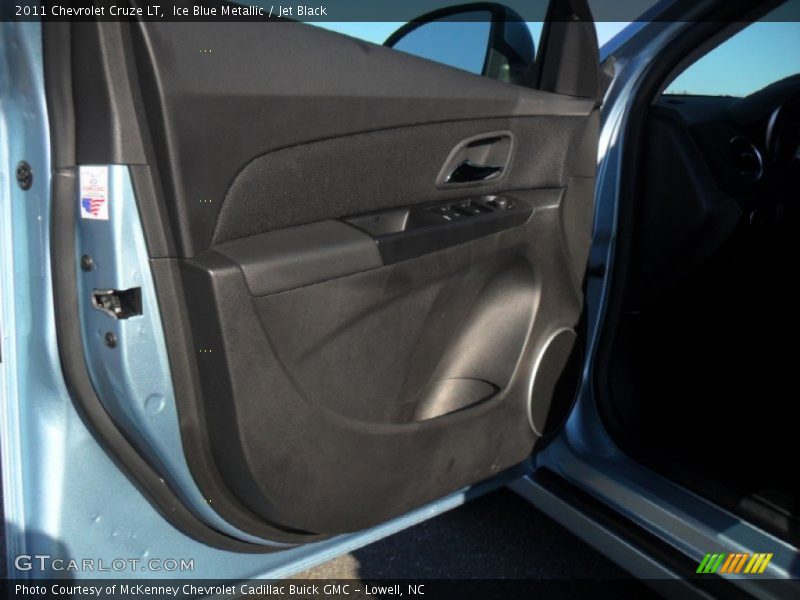 Ice Blue Metallic / Jet Black 2011 Chevrolet Cruze LT
