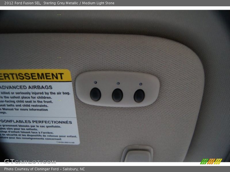 Sterling Grey Metallic / Medium Light Stone 2012 Ford Fusion SEL