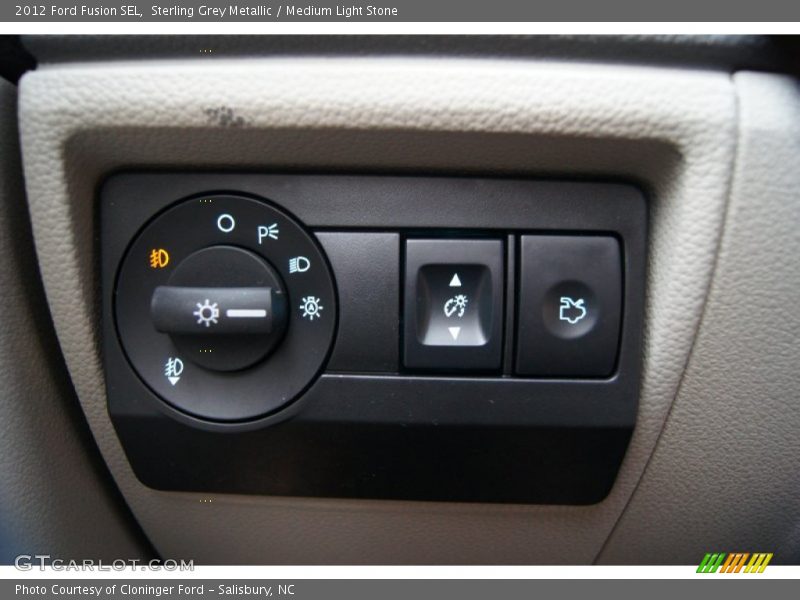 Sterling Grey Metallic / Medium Light Stone 2012 Ford Fusion SEL