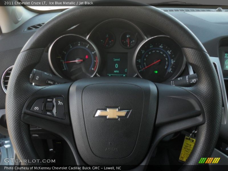 Ice Blue Metallic / Jet Black 2011 Chevrolet Cruze LT