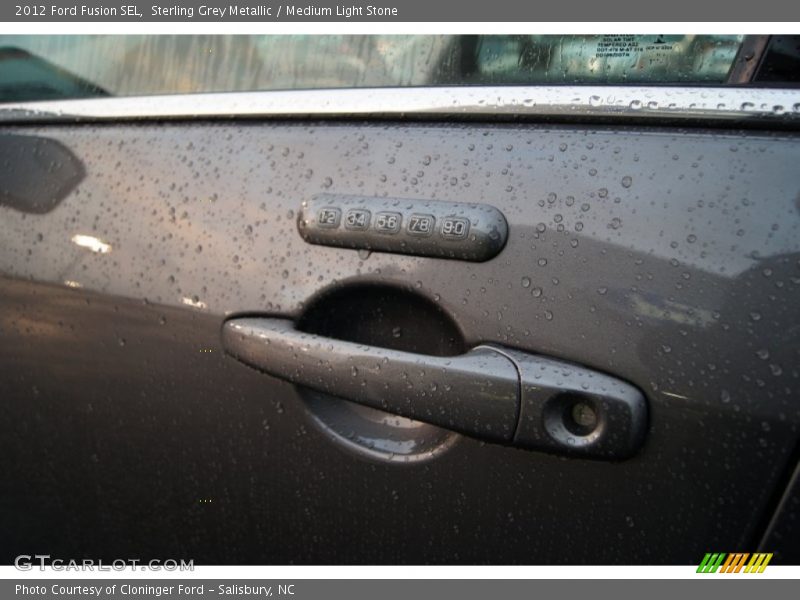 Sterling Grey Metallic / Medium Light Stone 2012 Ford Fusion SEL