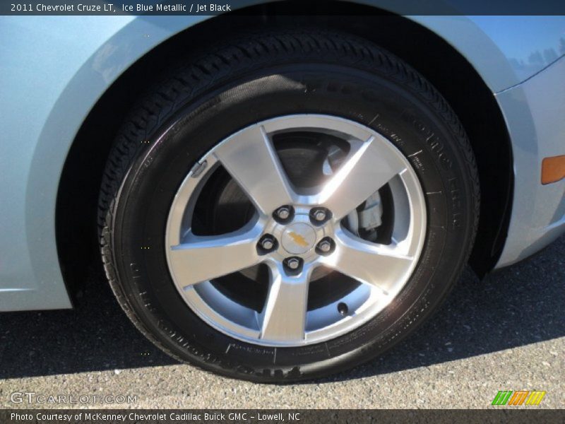 Ice Blue Metallic / Jet Black 2011 Chevrolet Cruze LT