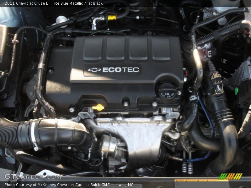 Ice Blue Metallic / Jet Black 2011 Chevrolet Cruze LT