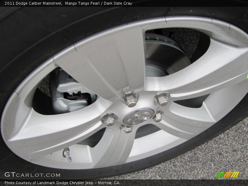 Mango Tango Pearl / Dark Slate Gray 2011 Dodge Caliber Mainstreet