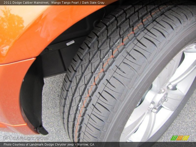 Mango Tango Pearl / Dark Slate Gray 2011 Dodge Caliber Mainstreet