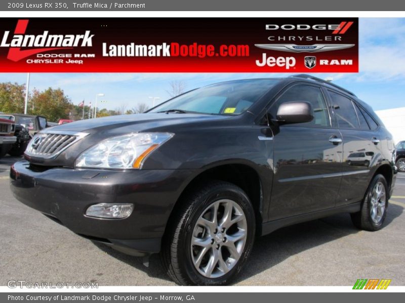 Truffle Mica / Parchment 2009 Lexus RX 350