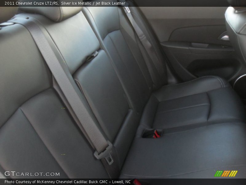 Silver Ice Metallic / Jet Black Leather 2011 Chevrolet Cruze LTZ/RS