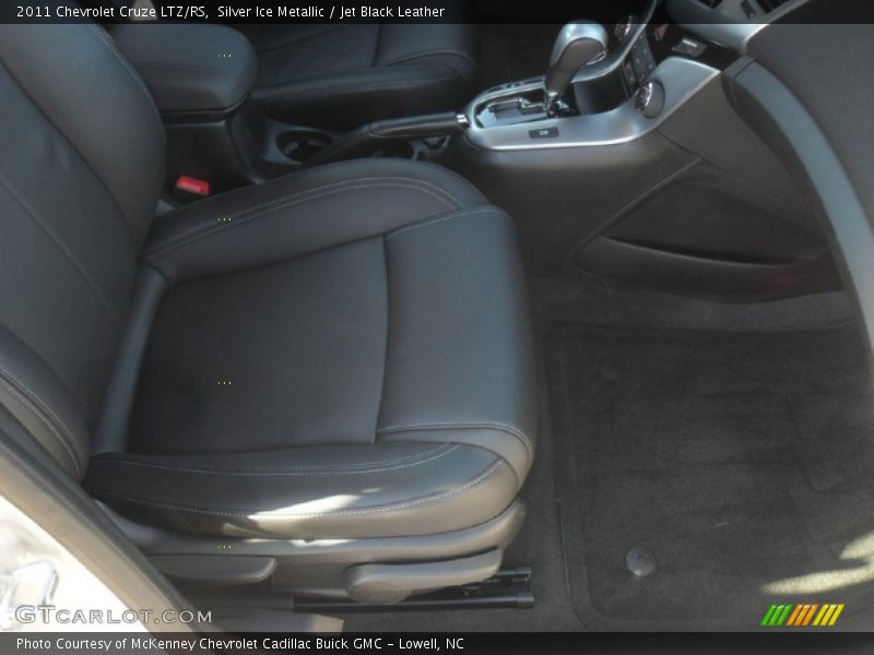 Silver Ice Metallic / Jet Black Leather 2011 Chevrolet Cruze LTZ/RS