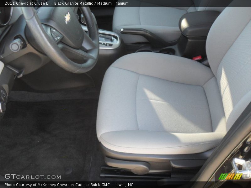 Black Granite Metallic / Medium Titanium 2011 Chevrolet Cruze LT
