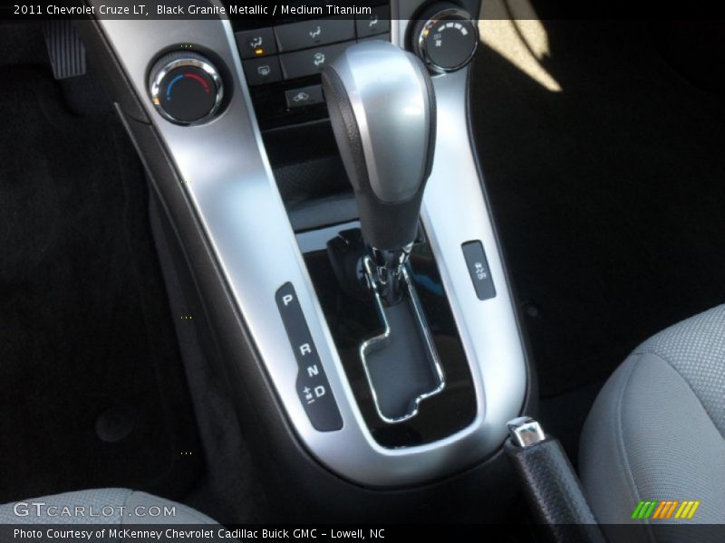 Black Granite Metallic / Medium Titanium 2011 Chevrolet Cruze LT