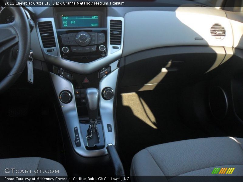 Black Granite Metallic / Medium Titanium 2011 Chevrolet Cruze LT