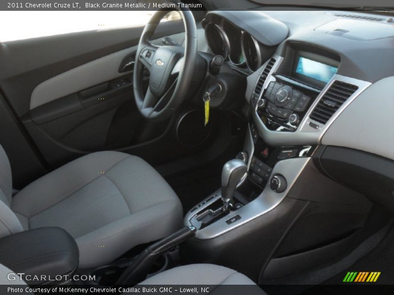 Black Granite Metallic / Medium Titanium 2011 Chevrolet Cruze LT