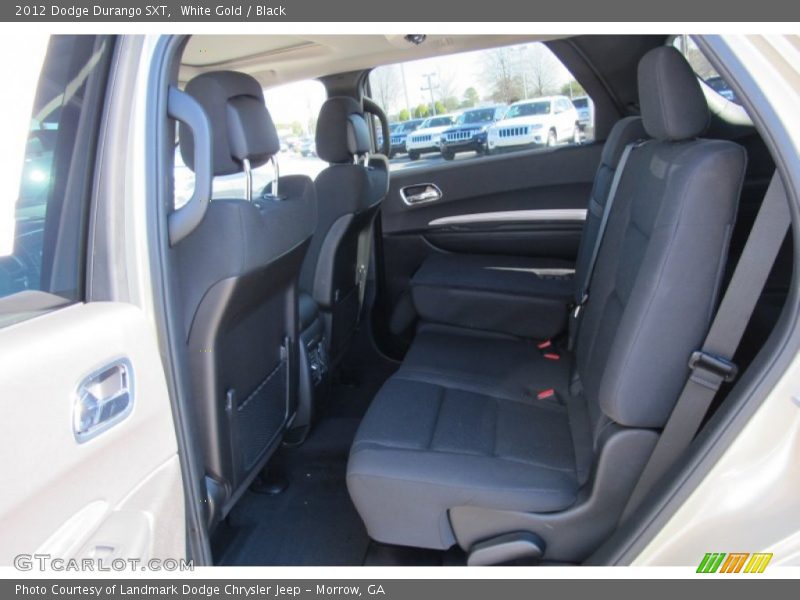 White Gold / Black 2012 Dodge Durango SXT